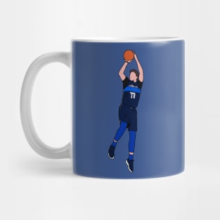 Luka Doncic Fadeaway Mug